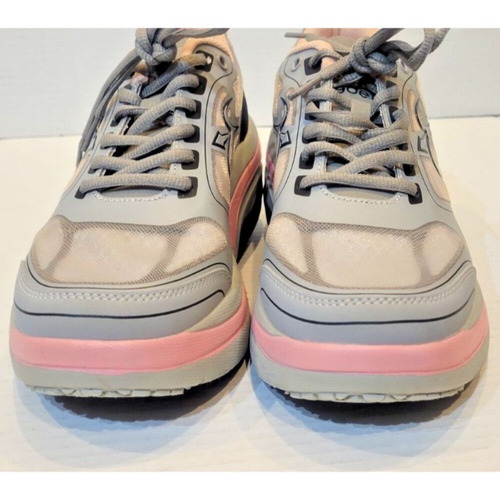 GRAVITY DEFYER G-Defy Ion Athletic Shoes Womens SZ 8 Grey Pink Sneaker Orthotics - Picture 4 of 7